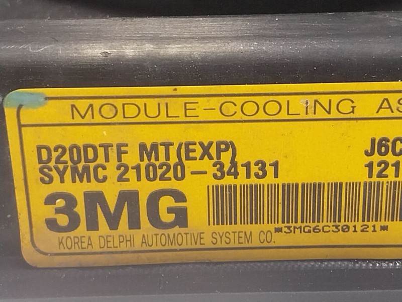 Recambio de electroventilador para ssangyong korando (ck) 2.2 xdi referencia OEM IAM  2102034131 