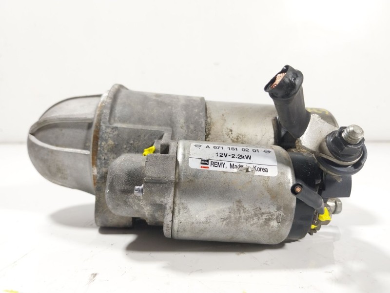 Recambio de motor arranque para ssangyong rodius rodius aj/ad2l/ata21 referencia OEM IAM  A671151020Q 