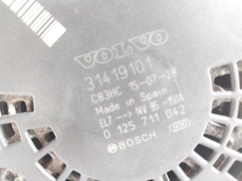Recambio de alternador para volvo xc60 2.0 diesel cat referencia OEM IAM  31419101 