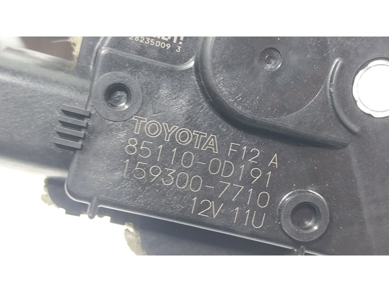 Recambio de motor limpia delantero para toyota yaris (_p13_) 1.5 (nsp131_) referencia OEM IAM 851100D191 851100D191 