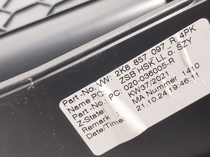 Recambio de guantera para volkswagen caddy v monospace (sbb, sbj) 2.0 tdi bmt referencia OEM IAM 2K8857097R 2K8857097R 