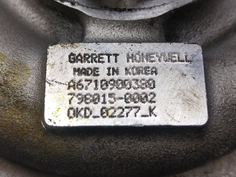 Recambio de turbocompresor para ssangyong korando (ck) 2.0 e-xdi referencia OEM IAM  7980150002 
