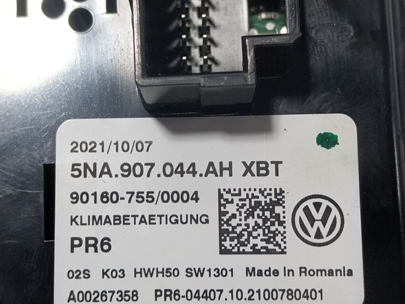 Recambio de mando climatizador para volkswagen tiguan (ad1, ax1) 1.5 tsi referencia OEM IAM  5NA907044AH 