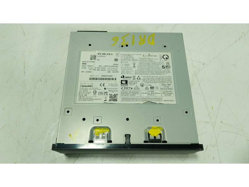Recambio de sistema audio / radio cd para volkswagen caddy v furgoneta/monovolumen (sba, sbh) 2.0 tdi bmt referencia OEM IAM 572