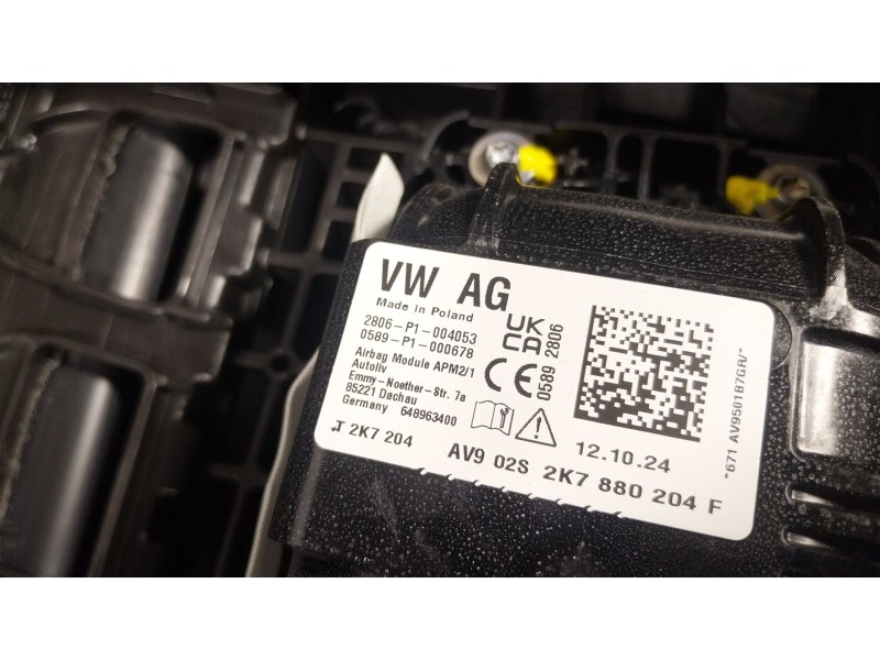 Recambio de salpicadero para volkswagen caddy v monospace (sbb, sbj) 2.0 tdi bmt referencia OEM IAM 2K8857003S 2K7880204F 