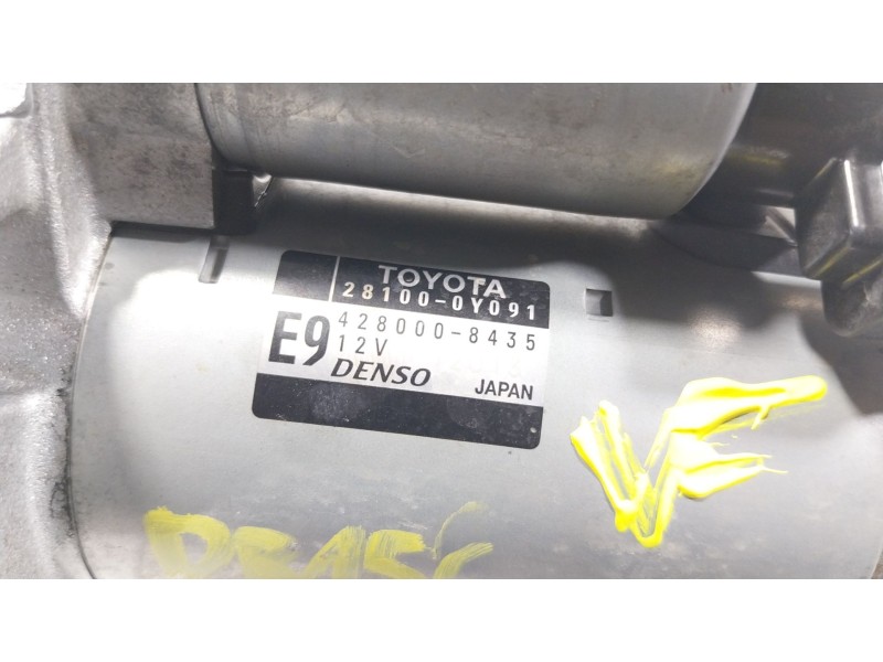 Recambio de motor arranque para toyota yaris (_p13_) 1.5 (nsp131_) referencia OEM IAM 281000Y091 4280008435 