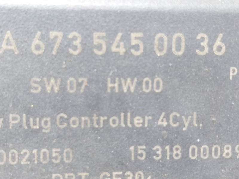 Recambio de modulo electronico para ssangyong korando (ck) 2.2 xdi referencia OEM IAM   A6735450036