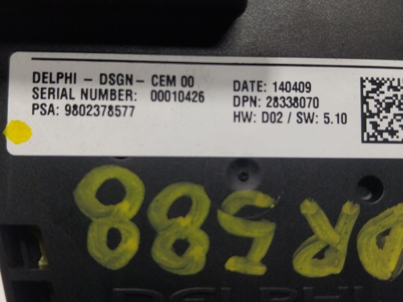 Recambio de mando multifuncion para peugeot 508 i (8d_) 2.0 hdi referencia OEM IAM  9802378577 