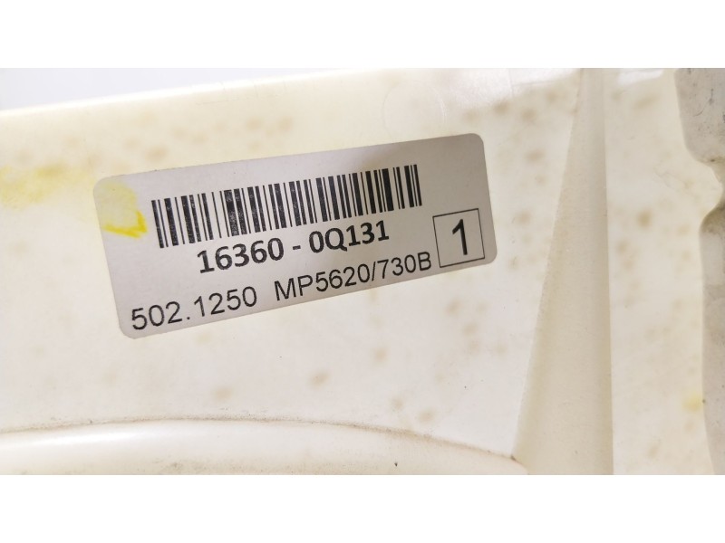 Recambio de electroventilador para toyota aygo x (_b7_) 1.0 vvt-i (kgb70) referencia OEM IAM  163600Q131 