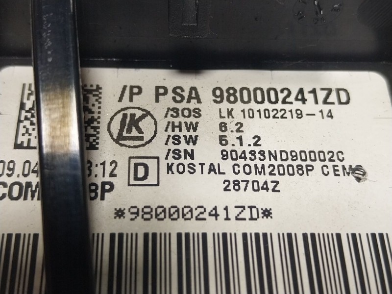 Recambio de mando luces para peugeot 508 i (8d_) 2.0 hdi referencia OEM IAM   98000241ZD