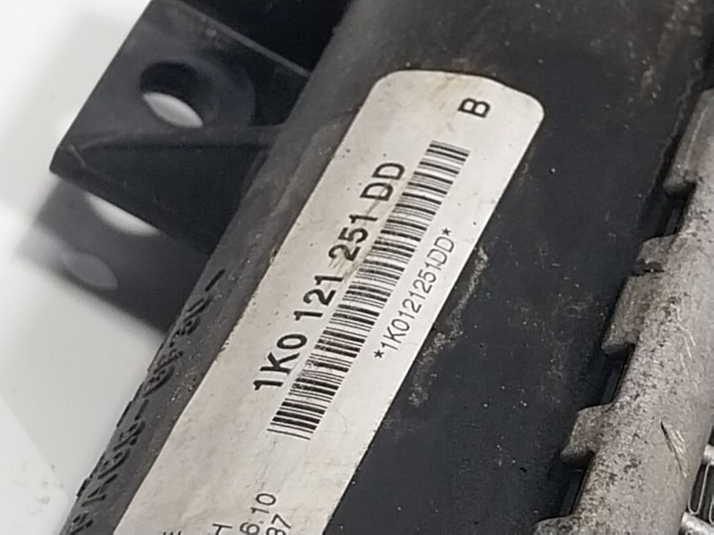 Recambio de radiador agua para volkswagen golf vi (5k1) 1.6 tdi referencia OEM IAM 1K0121251DM 1K0121251DD 