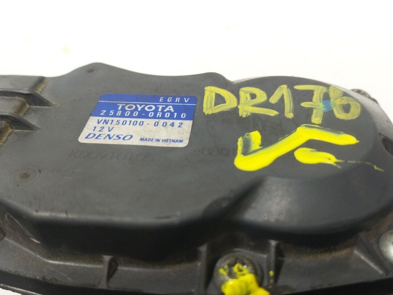 Recambio de valvula egr para toyota verso (_r2_) 2.0 d-4d (aur20_) referencia OEM IAM 258000R010 258000R010 