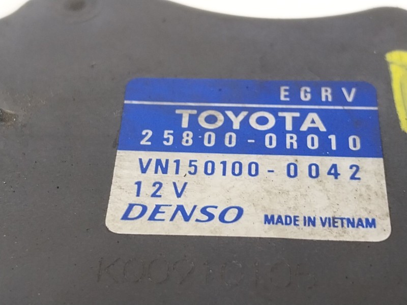 Recambio de valvula egr para toyota verso (_r2_) 2.0 d-4d (aur20_) referencia OEM IAM 258000R010 258000R010 