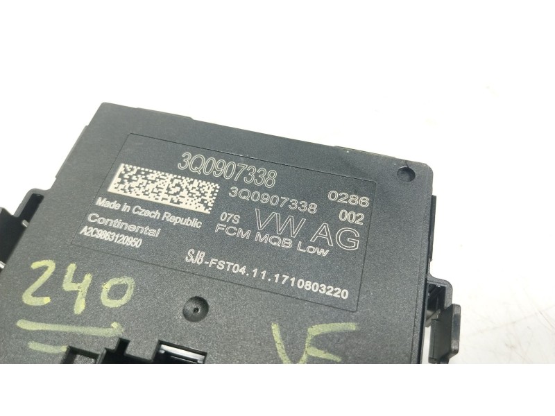 Recambio de modulo electronico para volkswagen tiguan (ad1, ax1) 2.0 tdi 4motion referencia OEM IAM   3Q0907338
