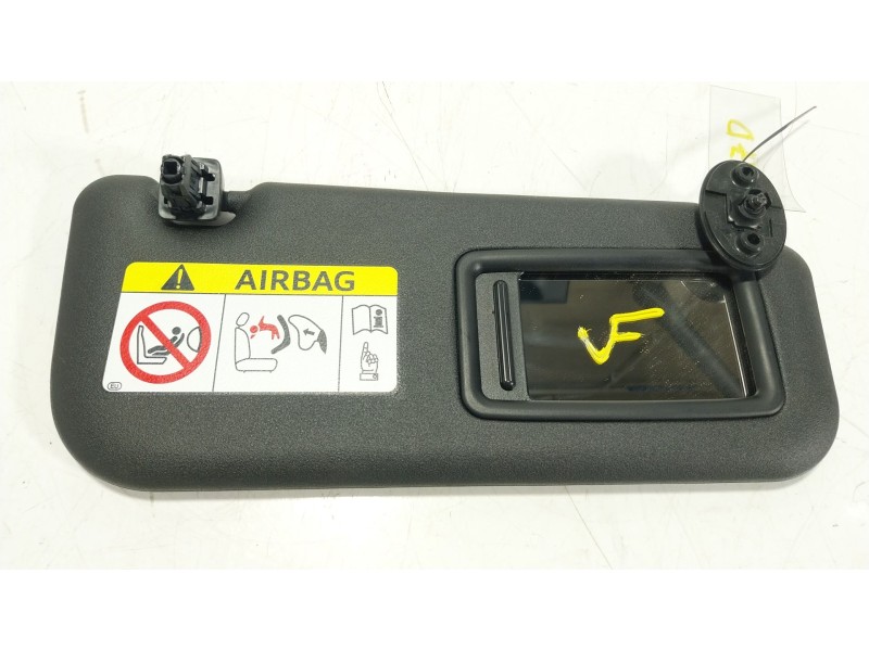 Recambio de parasol derecho para toyota aygo x (_b7_) 1.0 vvt-i (kgb70) referencia OEM IAM 74310K0090B0  