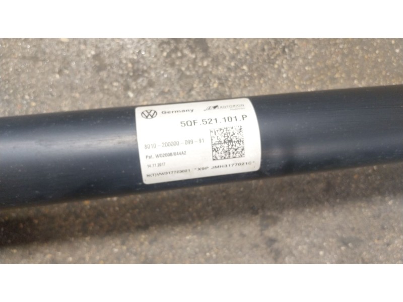 Recambio de transmision central para volkswagen tiguan (ad1, ax1) 2.0 tdi 4motion referencia OEM IAM  5QF521101P 