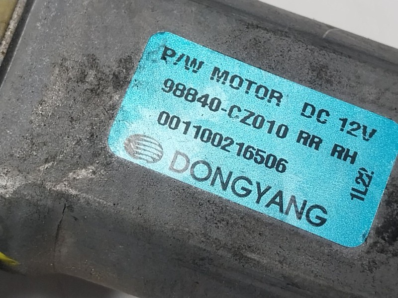 Recambio de elevalunas trasero derecho para ssangyong korando (ck) 2.0 e-xdi referencia OEM IAM   