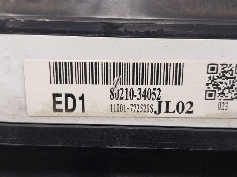 Recambio de cuadro instrumentos para ssangyong korando (ck) 2.0 e-xdi referencia OEM IAM  80210344052 