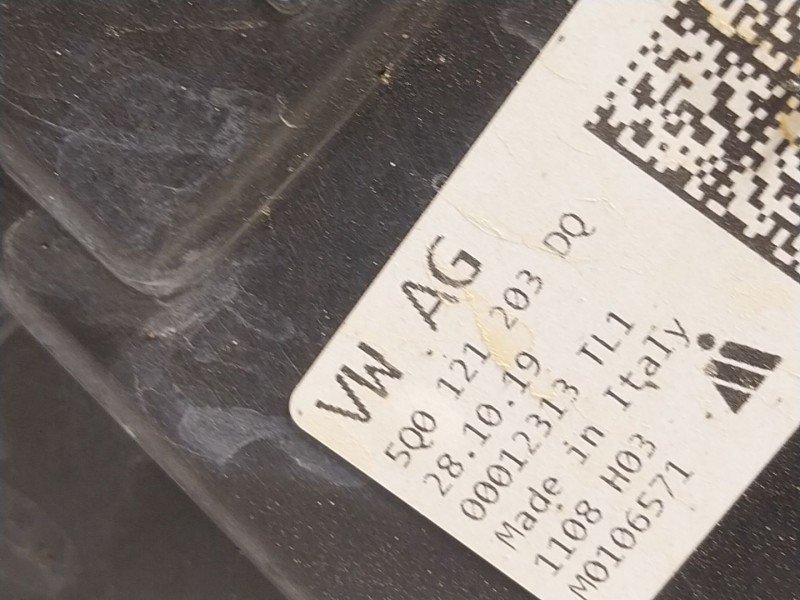 Recambio de electroventilador para seat leon (5f1) 1.5 tsi referencia OEM IAM 5Q0121203DQ 5Q0121203DQ 