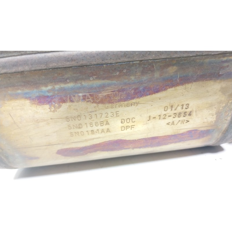 Recambio de filtro de particulas para volkswagen caddy iii furgoneta/monovolumen (2ka, 2kh, 2ca, 2ch) 1.6 tdi referencia OEM IAM