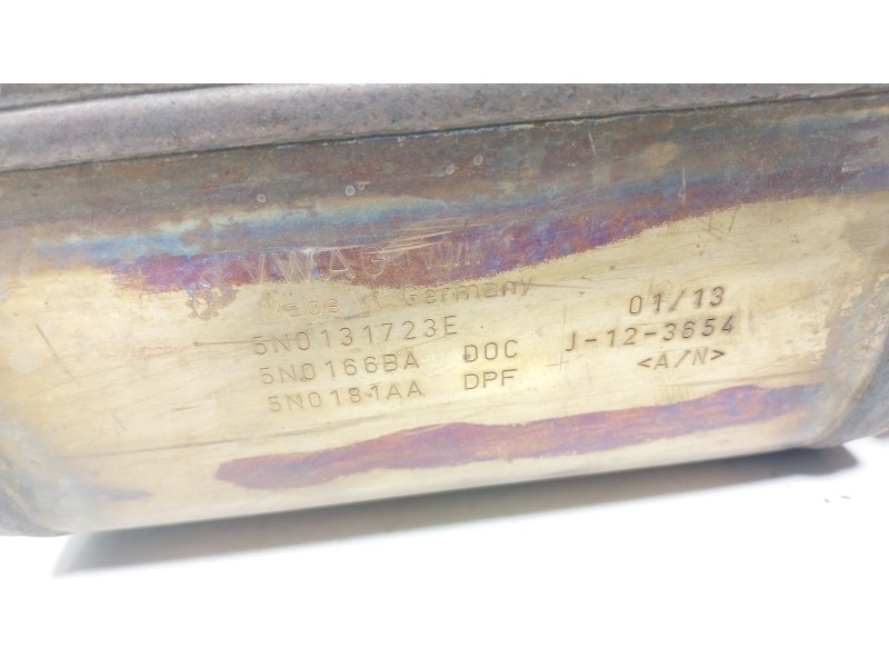 Recambio de filtro de particulas para volkswagen caddy iii furgoneta/monovolumen (2ka, 2kh, 2ca, 2ch) 1.6 tdi referencia OEM IAM