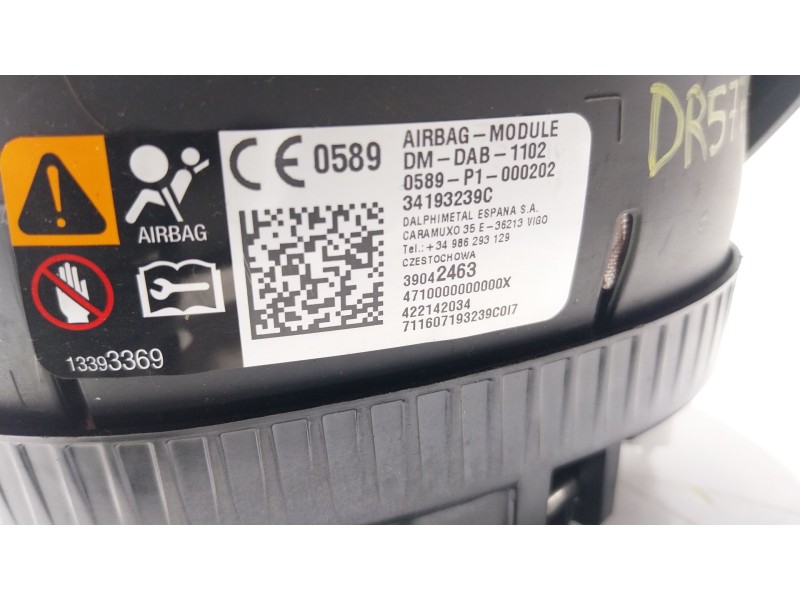 Recambio de airbag delantero izquierdo para opel astra k (b16) 1.6 cdti (68) referencia OEM IAM 39042463  34193239C