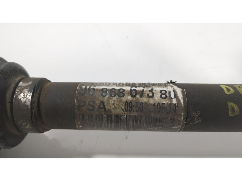 Recambio de transmision derecha para peugeot 508 i (8d_) 2.0 hdi referencia OEM IAM  9686867380 