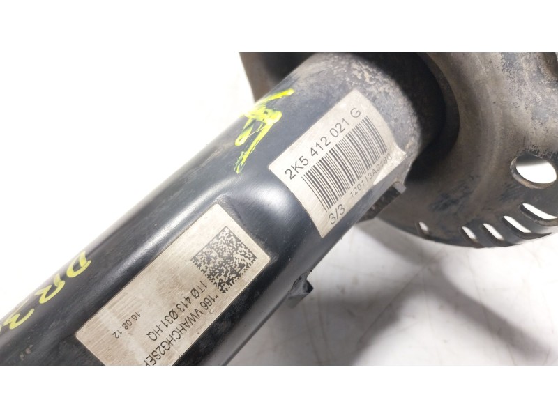 Recambio de amortiguador delantero izquierdo para volkswagen caddy iii furgoneta/monovolumen (2ka, 2kh, 2ca, 2ch) 1.6 tdi refere