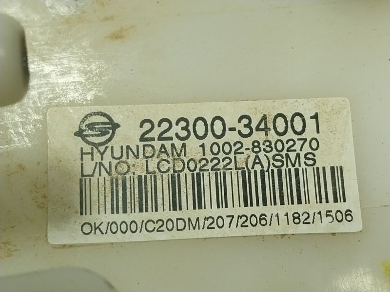 Recambio de aforador para ssangyong korando (ck) 2.2 xdi referencia OEM IAM   2230034001