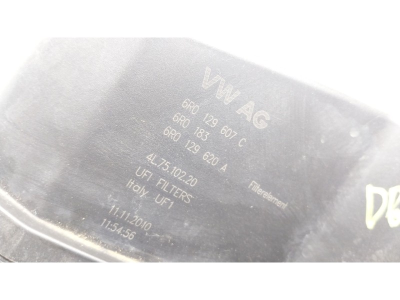 Recambio de filtro aire para audi a1 (8x1, 8xk) 1.4 tfsi referencia OEM IAM 6R0129607C 6R0129607C 