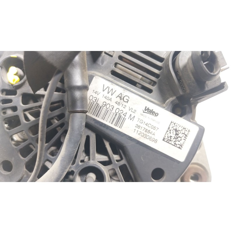 Recambio de alternador para volkswagen caddy iii furgoneta/monovolumen (2ka, 2kh, 2ca, 2ch) 1.6 tdi referencia OEM IAM  03L90302