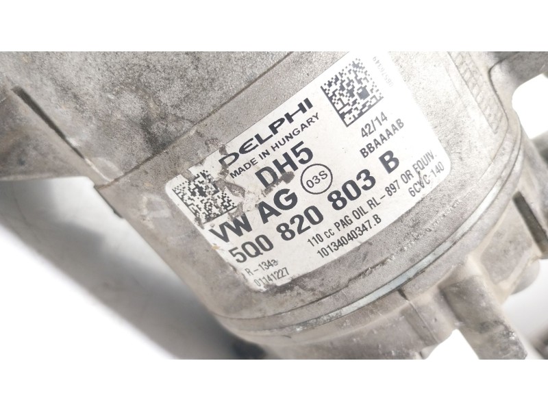 Recambio de compresor aire acondicionado para volkswagen caddy iii furgoneta/monovolumen (2ka, 2kh, 2ca, 2ch) 1.6 tdi referencia