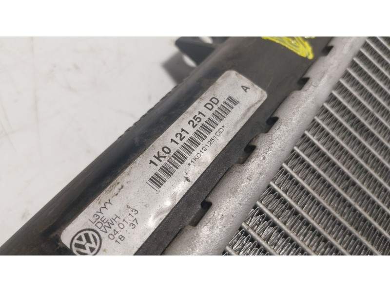 Recambio de radiador agua para volkswagen caddy iii furgoneta/monovolumen (2ka, 2kh, 2ca, 2ch) 1.6 tdi referencia OEM IAM   1K01