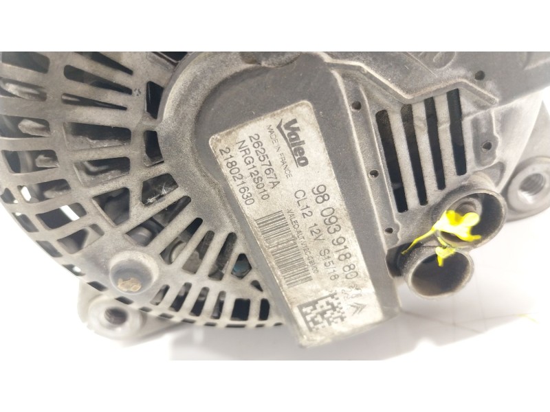Recambio de alternador para peugeot 208 i (ca_, cc_) 1.2 vti 82 referencia OEM IAM 9809391880  