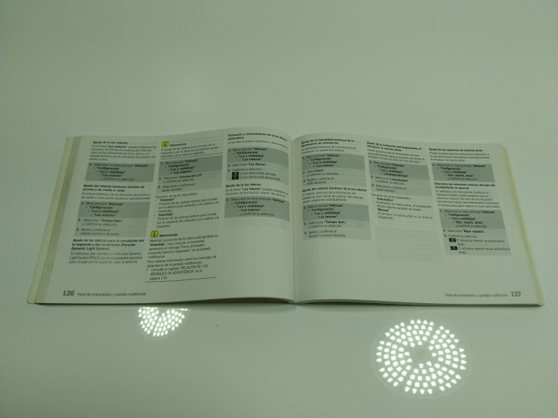 Recambio de moldura para porsche panamera 3.0 v6 tdi cat referencia OEM IAM   