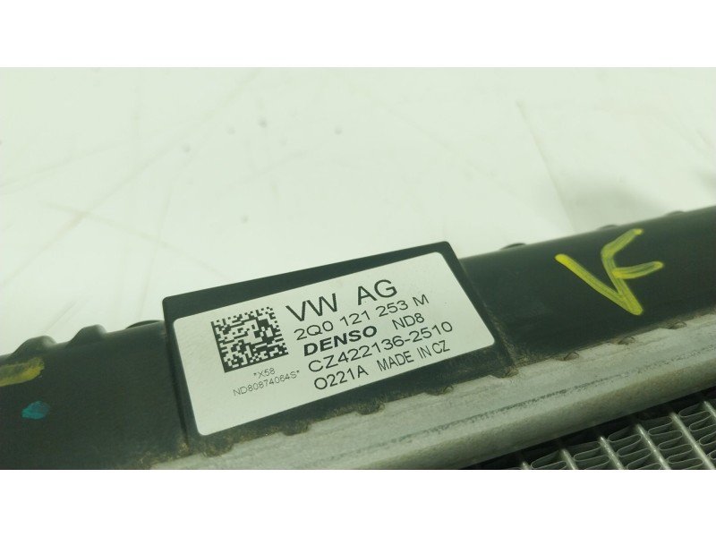 Recambio de radiador agua para seat arona (kj7, kjp) 1.0 tsi referencia OEM IAM  2Q0121253M 