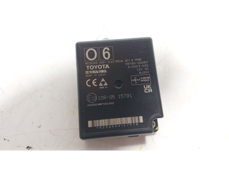 Recambio de modulo electronico para toyota yaris cross (mxp_) 1.5 hybrid (mxpj10) referencia OEM IAM  897B00D060 