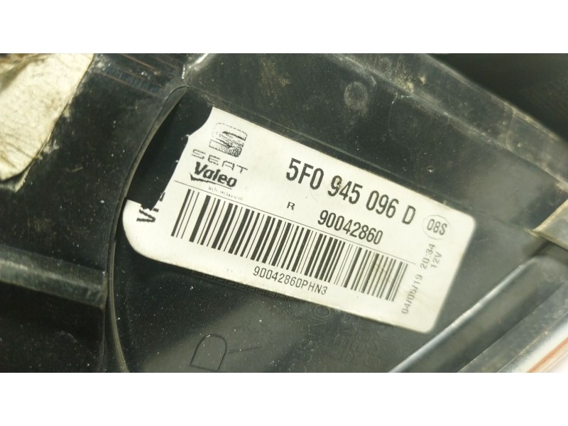 Recambio de piloto trasero derecho para seat leon (5f1) 1.5 tsi referencia OEM IAM  5F0945096D 