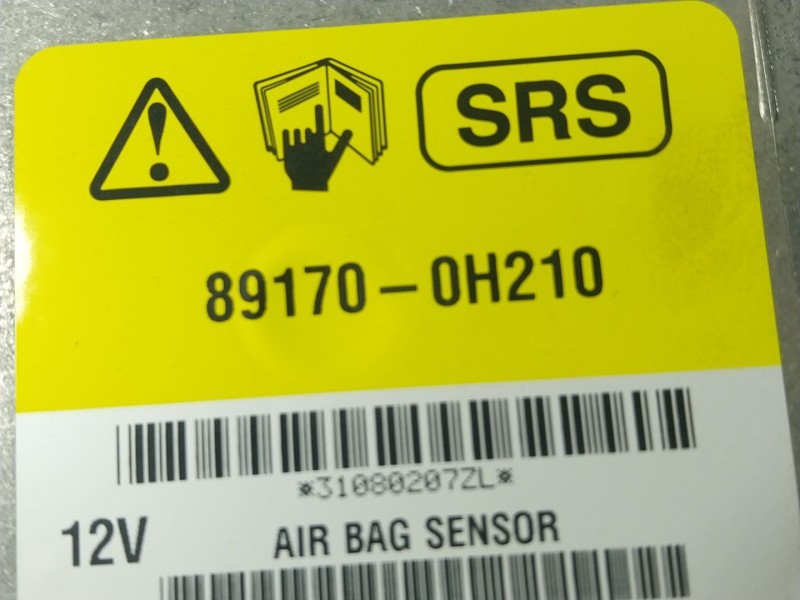 Recambio de centralita airbag para toyota aygo (_b1_) 1.0 (kgb10_) referencia OEM IAM 891700H210 891700H210 