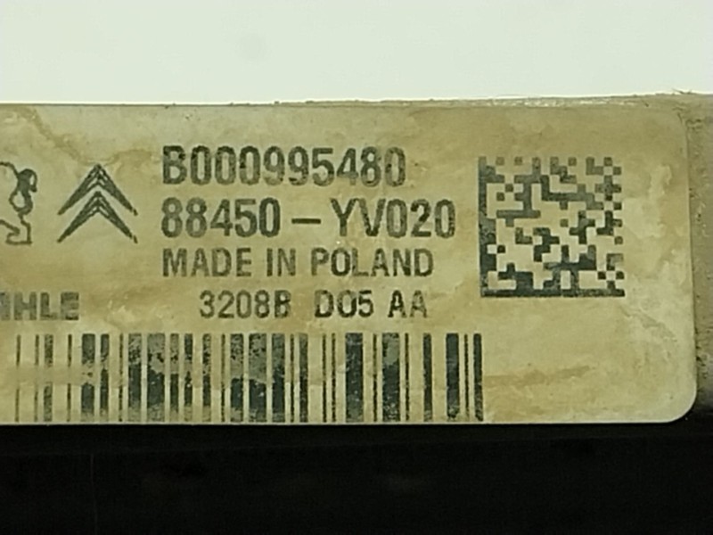 Recambio de intercooler para toyota aygo (_b1_) 1.0 (kgb10_) referencia OEM IAM 88450YV020 88450YV020 