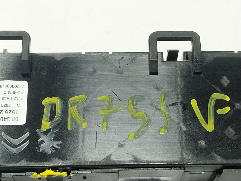 Recambio de mando climatizador para opel combo e tour / life (k9) 1.5 referencia OEM IAM  98340419ZD 