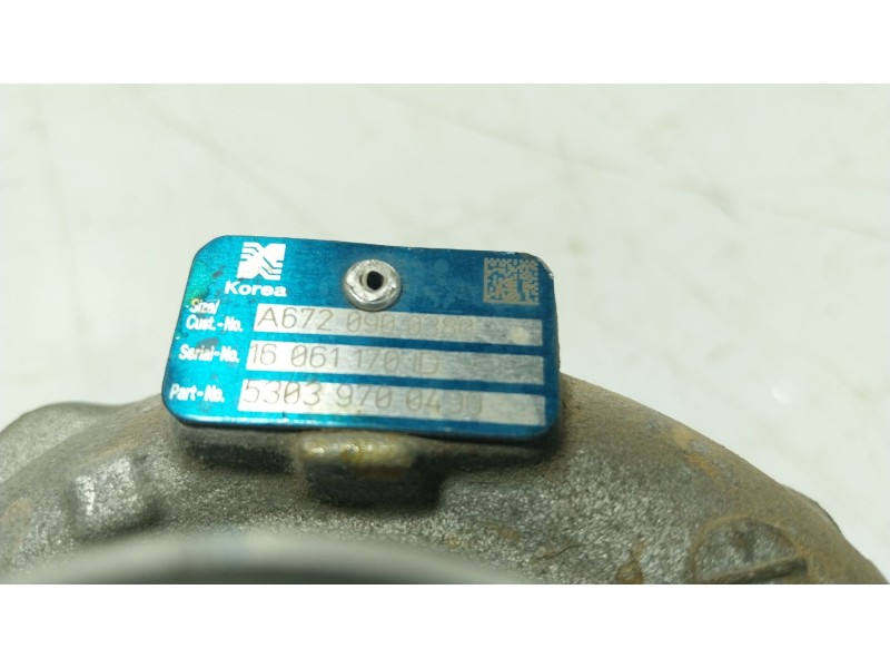 Recambio de turbocompresor para ssangyong korando (ck) 2.2 xdi referencia OEM IAM  A6720900380 