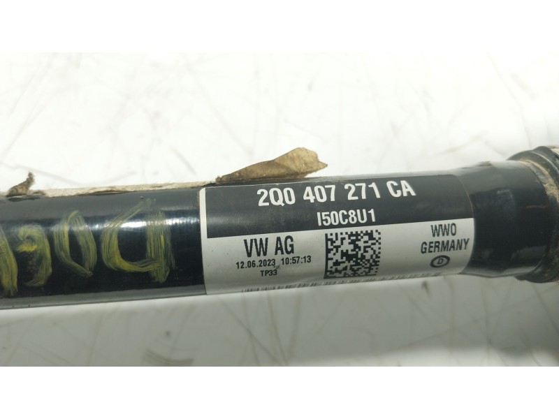 Recambio de transmision izquierda para seat arona (kj7, kjp) 1.0 tsi referencia OEM IAM  2Q0407271CA 