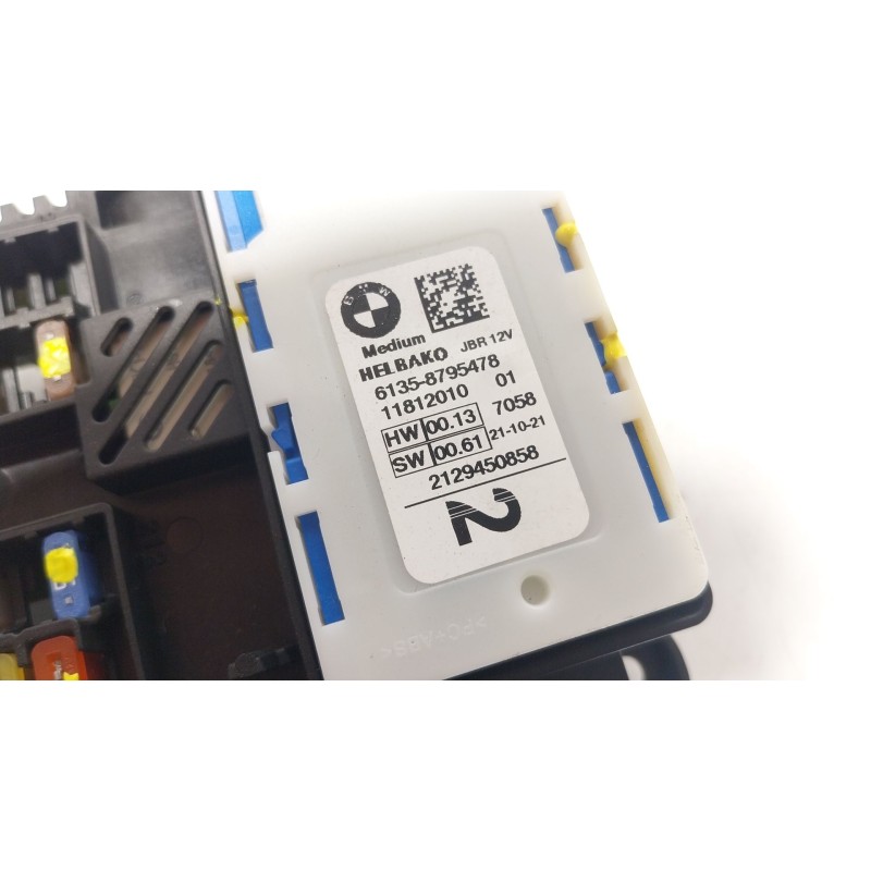 Recambio de caja reles / fusibles para bmw 4 gran coupe (g26) 420 d mild-hybrid xdrive referencia OEM IAM  61145A0E7D1 