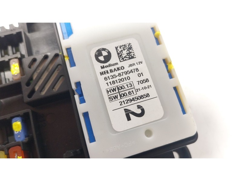 Recambio de caja reles / fusibles para bmw 4 gran coupe (g26) 420 d mild-hybrid xdrive referencia OEM IAM  61145A0E7D1 
