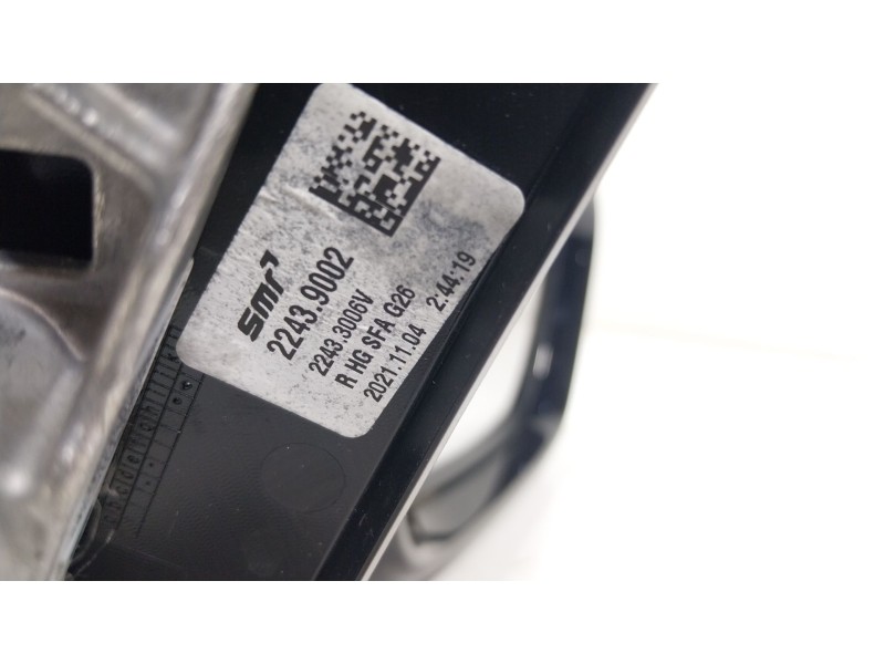 Recambio de espejo derecho para bmw 4 gran coupe (g26) 420 d mild-hybrid xdrive referencia OEM IAM  22439002 