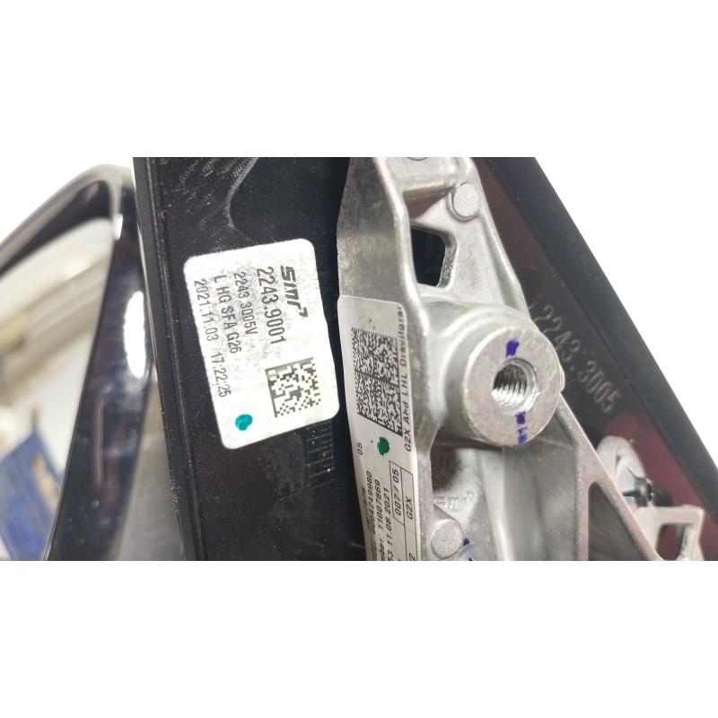Recambio de espejo izquierdo para bmw 4 gran coupe (g26) 420 d mild-hybrid xdrive referencia OEM IAM  22439001 