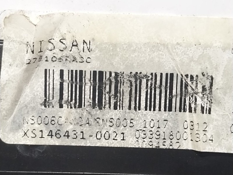 Recambio de mando calefaccion / aire acondicionado para nissan micra v (k14) 1.0 referencia OEM IAM  XS1464310471 