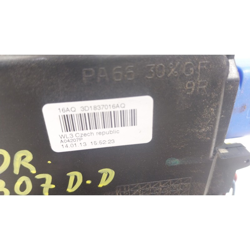 Recambio de cerradura puerta delantera derecha para volkswagen caddy iii furgoneta/monovolumen (2ka, 2kh, 2ca, 2ch) 1.6 tdi refe