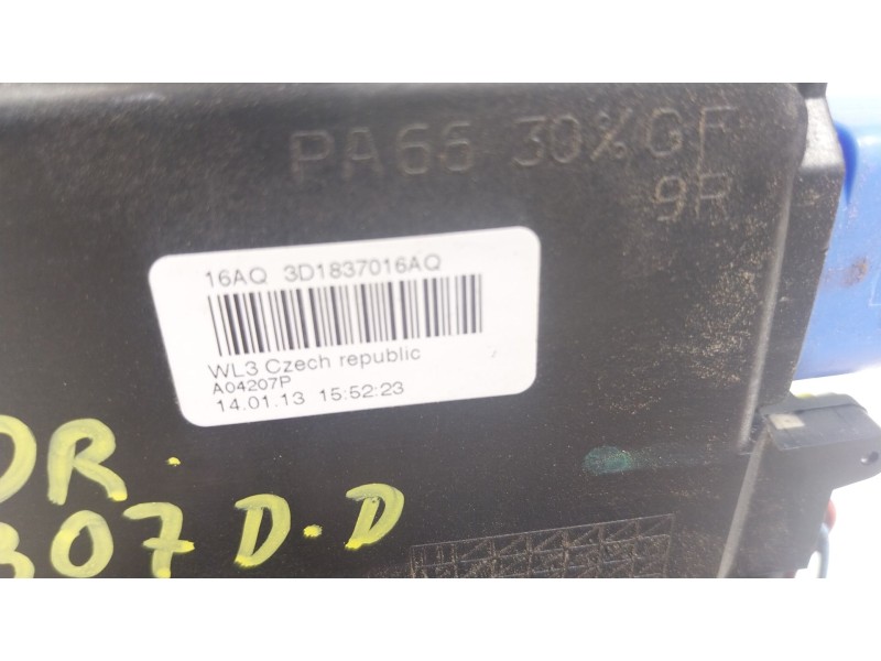 Recambio de cerradura puerta delantera derecha para volkswagen caddy iii furgoneta/monovolumen (2ka, 2kh, 2ca, 2ch) 1.6 tdi refe